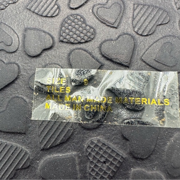 Brighton Blue Bella Capri Tiles Ink Flip Flop Wedge Rhinestone Womens Size 9 - Picture 12 of 12